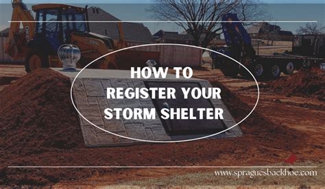 Choosing A Storm Shelter Company What You Should Know Sprague S Backhoe