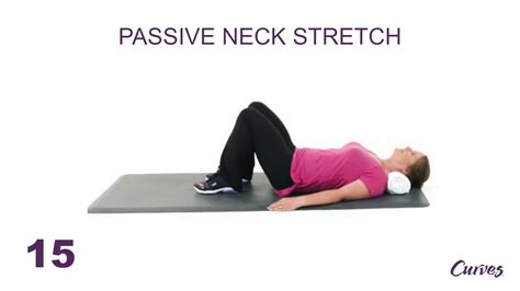 Stretching Passive Neck Stretch Stretching Fitness Education Classes Curves On Mycurves