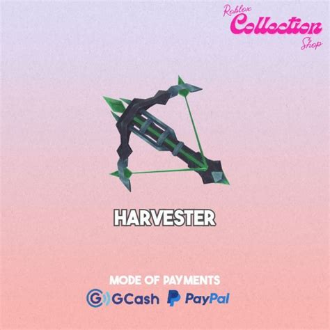 Harvester Mm2 Murder Mystery 2 Roblox Lazada Ph