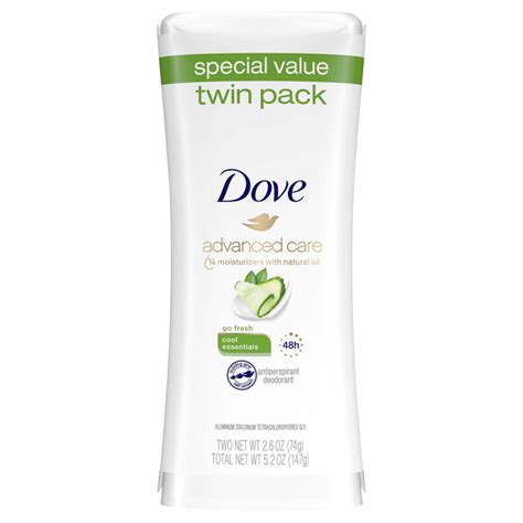 Save on Dove Advanced Care Antiperspirant Deodorant Cool Essentials - 2 ...