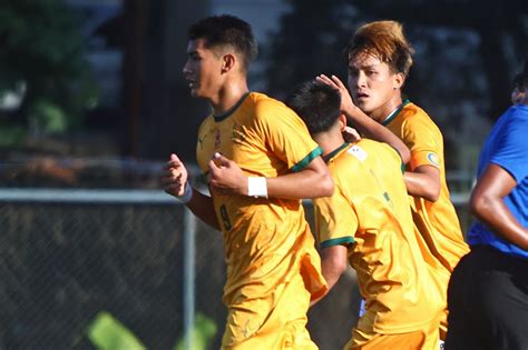 UAAP FEU Powers Past UE For Solo 2nd In Men S Football Filipino News