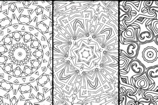 Adult Mandala Coloring Pages Graphic By Good Karma Creative Fabrica