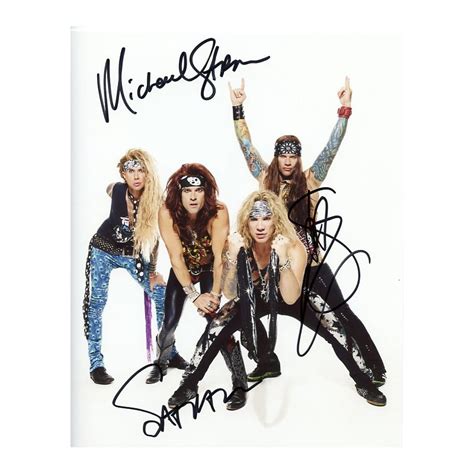 Autographe Steel Panther Vente Photo D Dicac E Steel Panther