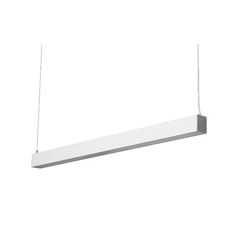 Réglette Suspendue LED Large 120cm 35W Blanc Blanc Neutre 4000K