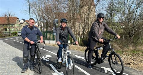 Mobilit S Douces Une Liaison Cyclable Entre Kappelen Et Stetten Pour