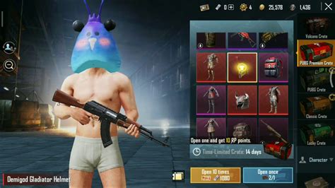 New Premium Crate Opening Pubg Kr Pubg Kr Crate Opening New Trick