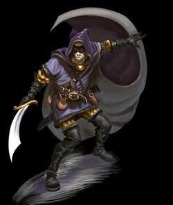 Pin By Razir On Male Human Rogue Assassin D D Dungeons And