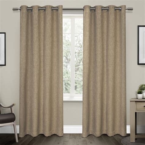 Exclusive Home Curtains Sonos 54 In W X 84 In L Woven Blackout