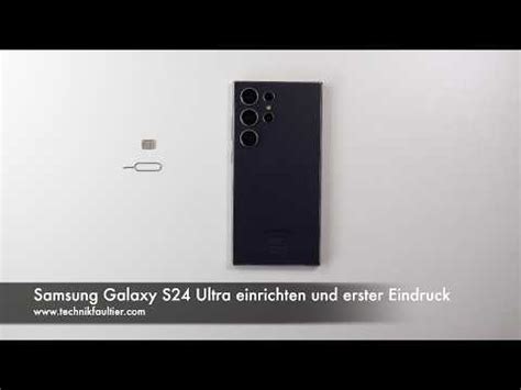 Samsung Galaxy S Ultra Einrichten Und Erster Eindruck Youtube