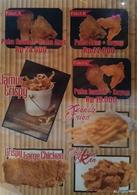 Selalu Diperbarui Menu Tim Fried Chicken Kemang