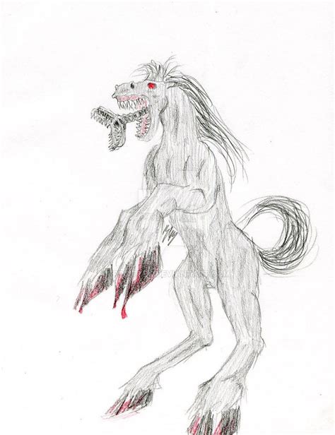 Nightmare Horse By Proitzen On Deviantart