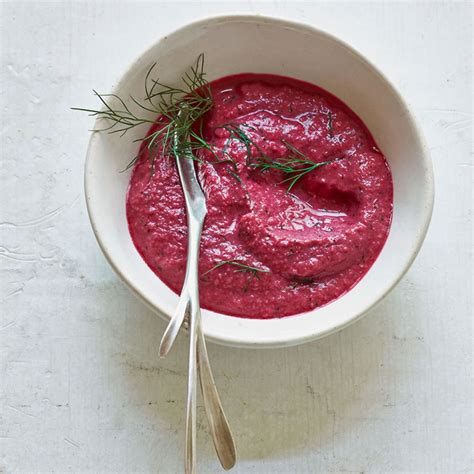 Rote Bete Meerrettich Dip Rezept Essen Und Trinken