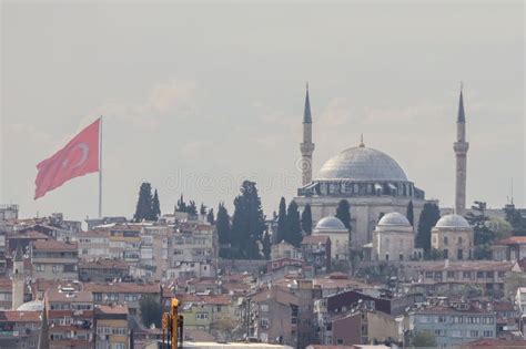 17 04 2023 Istanbul Turkey Yavuz Sultan Selim Mosque In Istanbul City