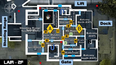 New Map: Lair - Floorplans : r/Rainbow6