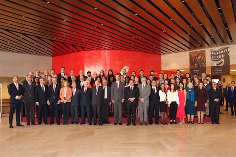 El Rey Preside El Acto Del Aniversario De Las Becas Fulbright Y