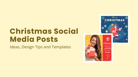 Christmas Social Media Posts Ideas Design Tips And Templates