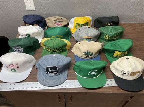 John Deere hats etc. - Legacy Auction Company