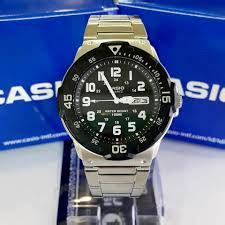 Casio Mrw Hd Bv Men Analog Date Day Functioning Classic Black Dial