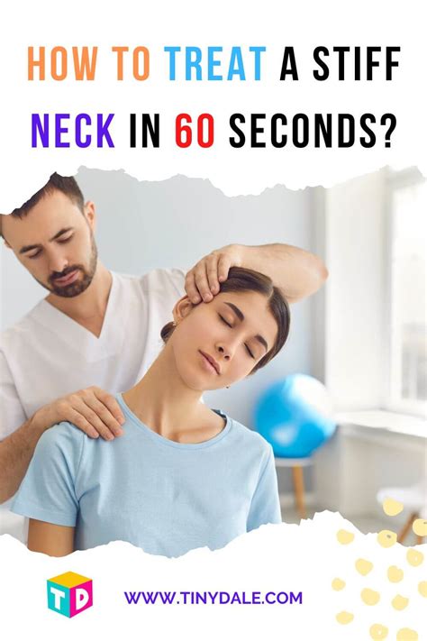 How To Treat A Stiff Neck In 60 Seconds