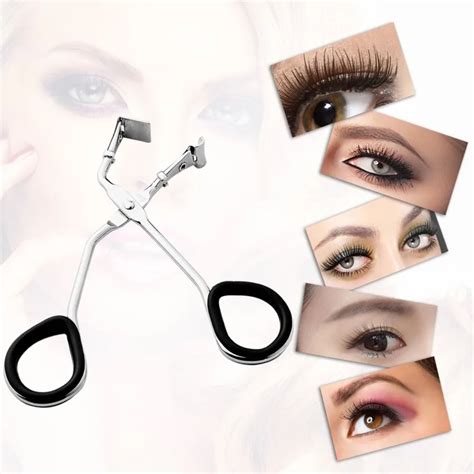 Mini Eyelashes Curlers Stainless Steel False Eyelashes Handle Eye