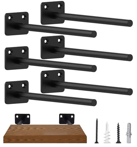 Buy Inch Floating Shelf Brackets Pack Heavy Duty Hidden Shelf