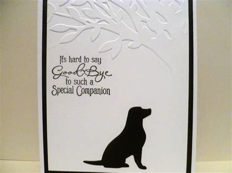 Printable Pet Sympathy Cards