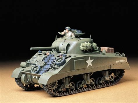 Tamiya 35190 U S Medium Tank M4 Sherman Early Production Inside