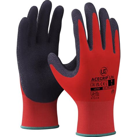 Uci Acegrip Manual Handling Work Gloves Uk