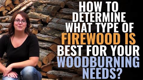 How To Determine What Type Of Firewood Is Best For Your Woodburning Needs Youtube