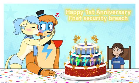 Happy 1st Anniversary Fnaf Security Breach By Amietheartfan On Deviantart