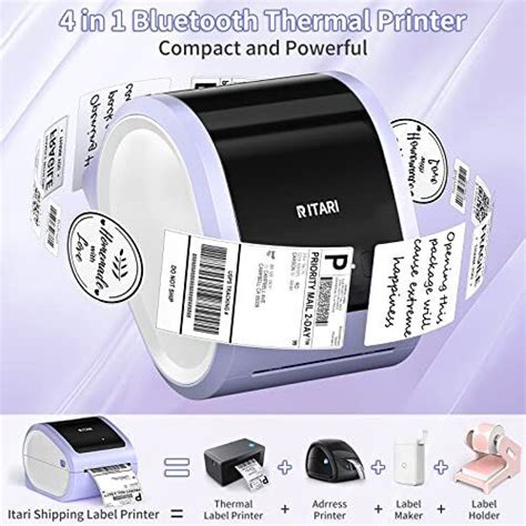 Itari Bluetooth Shipping Label Printer Wireless Thermal Printer