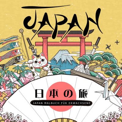 Japan Malbuch für Erwachsene von Monsoon Publishing Buch epubli