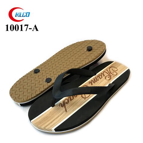 Custom Logo Print Rubber Thongs Bulk Mens Slippers Shoes OEM Flip Flops