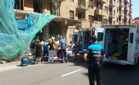 Herido Un Trabajador Al Caerse Desde El Primer Piso De Un Edificio En