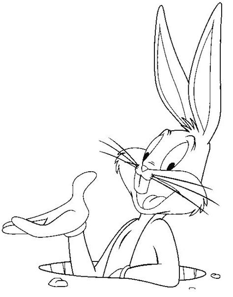 Bugs bunny coloring page for kids ~ Coloring Pictures