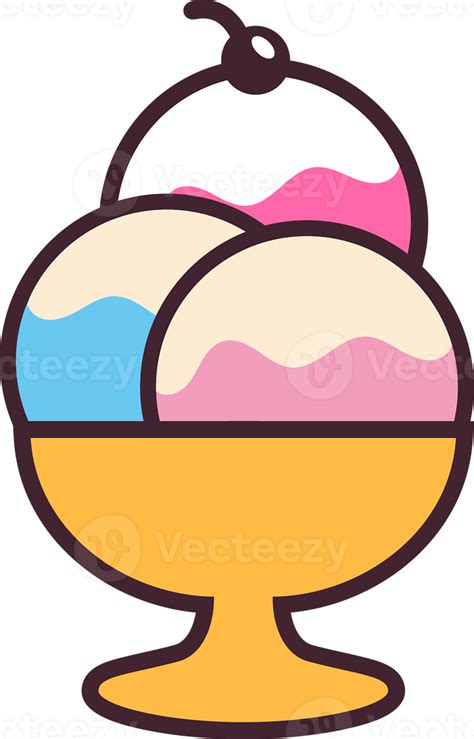 Set Of Tasty Ice Creams Sweet Ice Cream Icon 9344985 Png