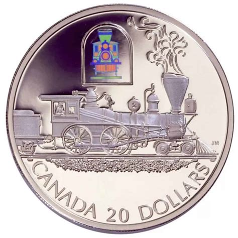 2000 Canadian $20 Transportation: The Toronto Steam Engine Sterling ...