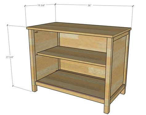 Diy Shelf Cabinet Easy Basic Tv Stand Idea