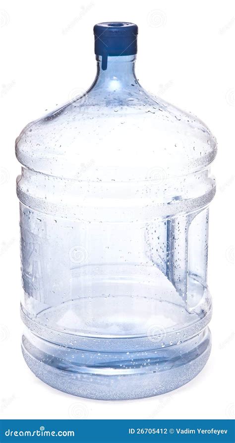 Empty Big Plastic Bottle For Potable Water Stock Photo Image Of