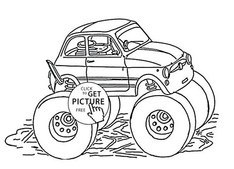 Batman Monster Truck Coloring Pages at GetColorings.com | Free ...