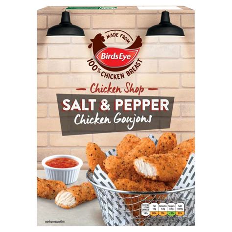 Birds Eyes Chicken Shop Salt And Pepper Chicken Goujons 325g Co Op