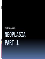 Neoplasia With Review Of Cell Growth And Differentiation Part Pdf