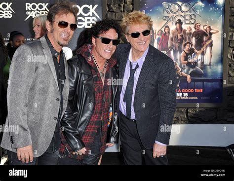 Journey band members Jonathan Cain, Neal Schon and Ross Valory arrive ...