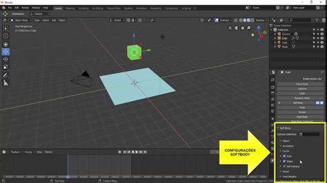 Blender 3D SIMULAÇÕES OS CORPOS MACIOS YouTube