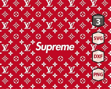 Louis Vuitton Supreme Svg Luxury Brand Svg Lv Svg Louis Vuitton