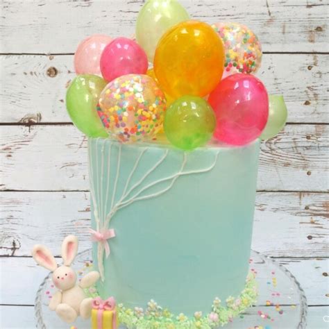 Gelatin Balloon Cake Learn To Make Gelatin Bubbles My Cake School