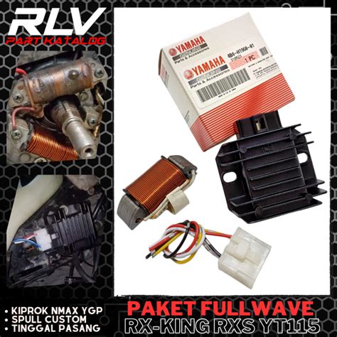 Spul Lampu Rx King DC Fulwave Full Wave Pakai Kiprok Nmax Atau Tiger