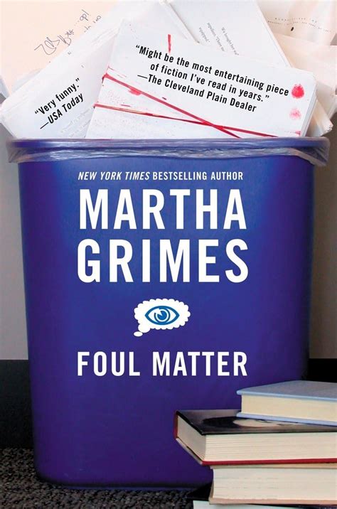 Foul Matter Grimes Martha 9780451212931 Books