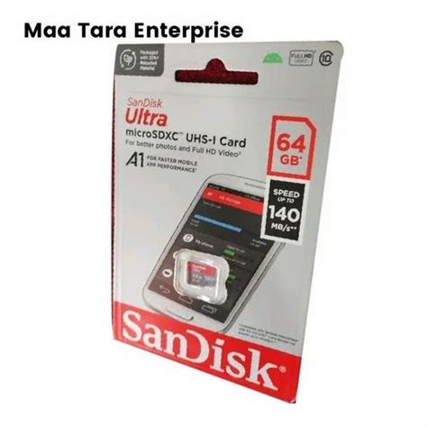 San Disk 64GB Ultra Memory Cards Model Name Number Microsdxc Uhs I