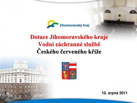 Dotace Jihomoravského kraje Vodní záchranné službě Českého červeného